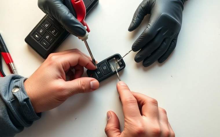 Car Key Repair service for a vehicle in Lehigh Acres, Florida