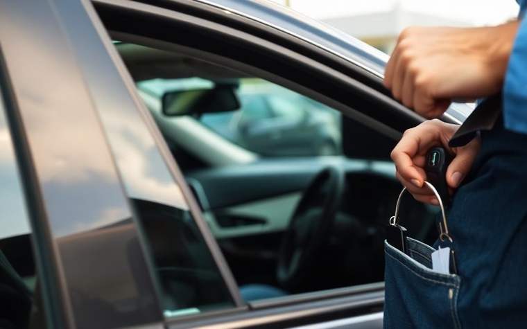 Lost Car Key Replacement service for a vehicle in Lehigh Acres, Florida